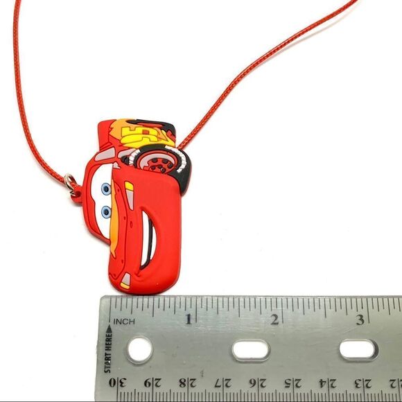 Cars Lightening McQueen Soft PVC Necklace (W2) - Picture 4 of 5